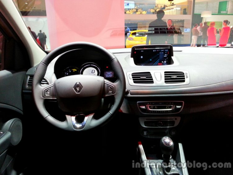 Interior of the 2014 Renault Megane