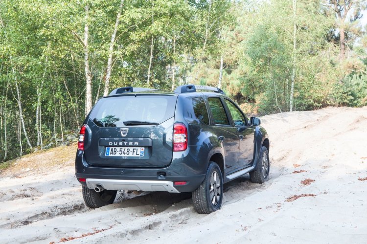 Rear of the 2014 Dacia Duster
