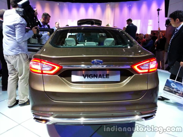 Rear of the Ford Mondeo Vignale Concept sedan