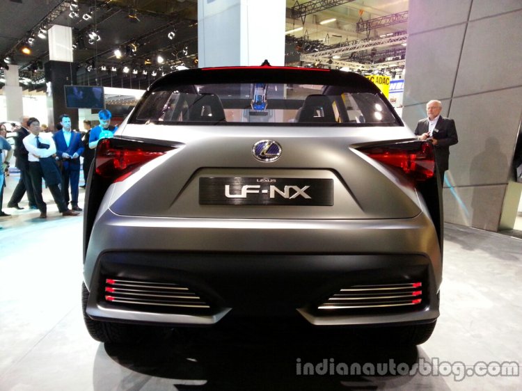 Rear of the Lexus LF-NX Concept