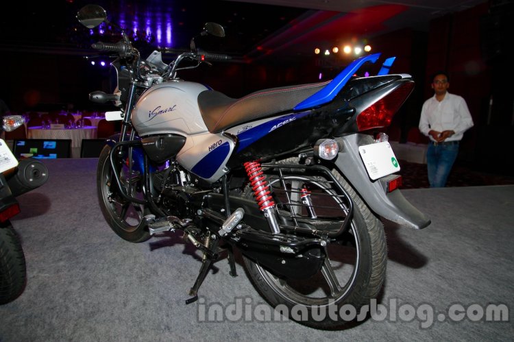 Hero Splendor iSMART rear left quarter