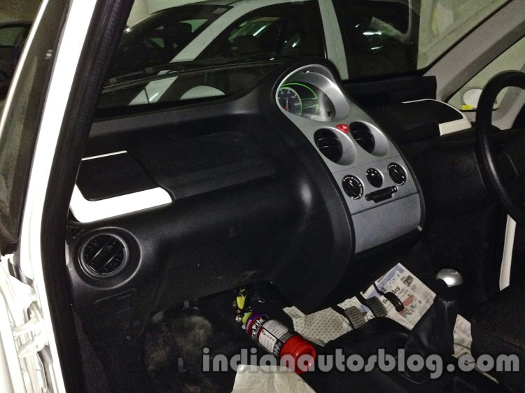 Tata Nano emax CNG CX variant black dashboard