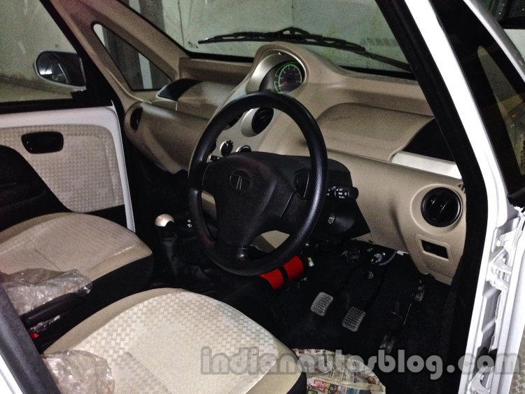 Tata Nano emax CNG LX variant dashboard
