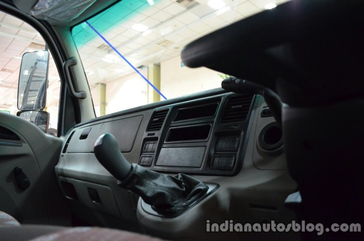Tata Ultra 812 co-driver side dashboard