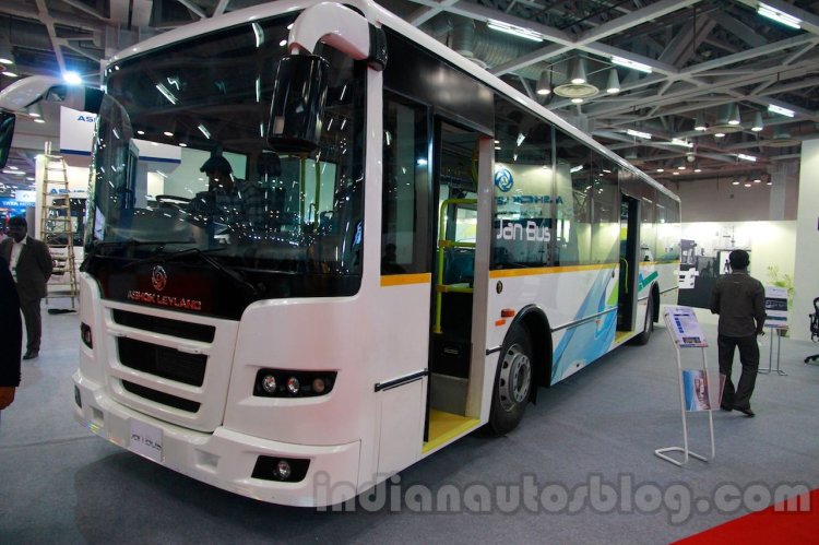 Ashok Leyland Jan Bus at the Bus & Utility Expo 2013