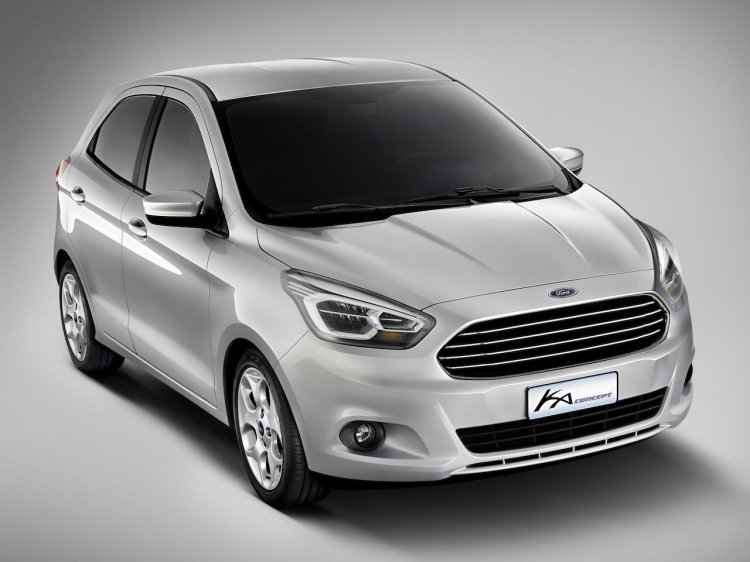 New Ford Ka Concept front three quarters