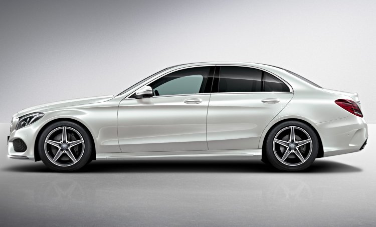 2015 Mercedes C Class AMG Line side