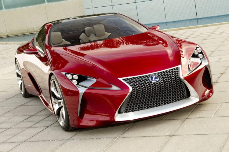 Lexus LF-LC Concept front three quarters