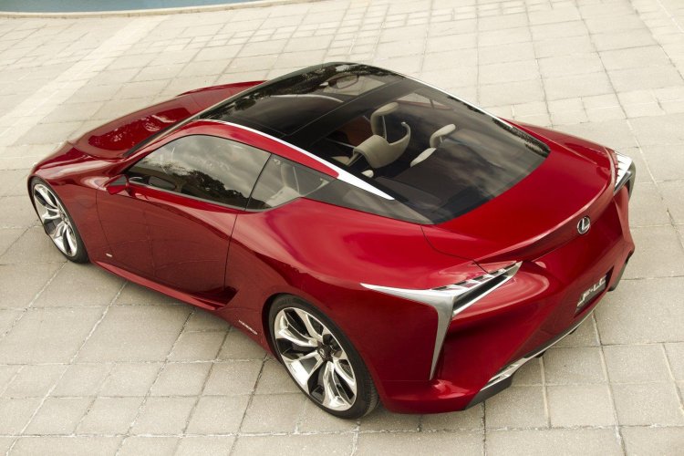 Lexus LF-LC Concept rear three quarters