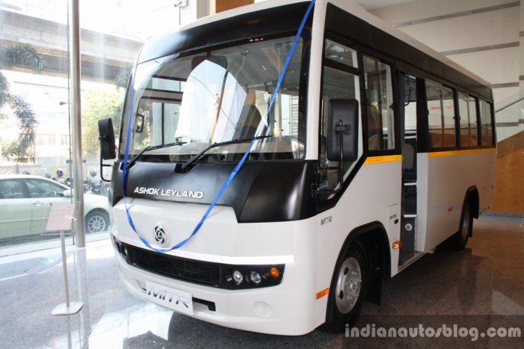 Ashok Leyland MiTR front three quarter profile