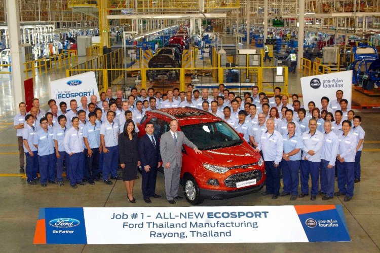 Ford EcoSport Thailand start of production