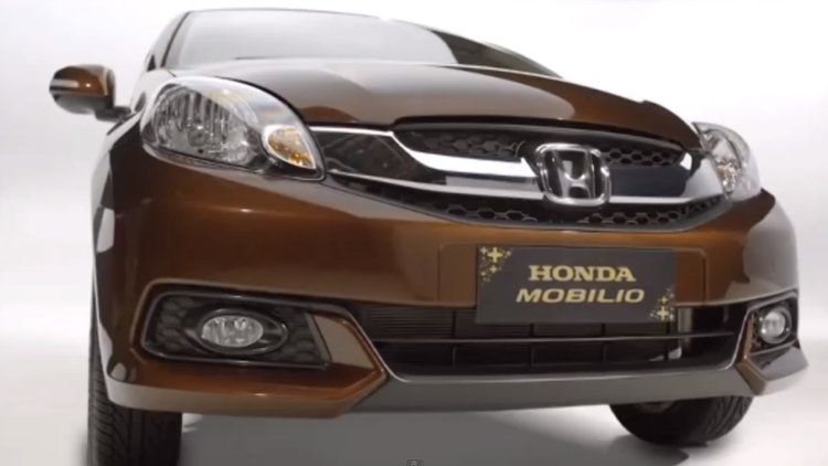 Honda Mobilio MPV screen grab presentation video