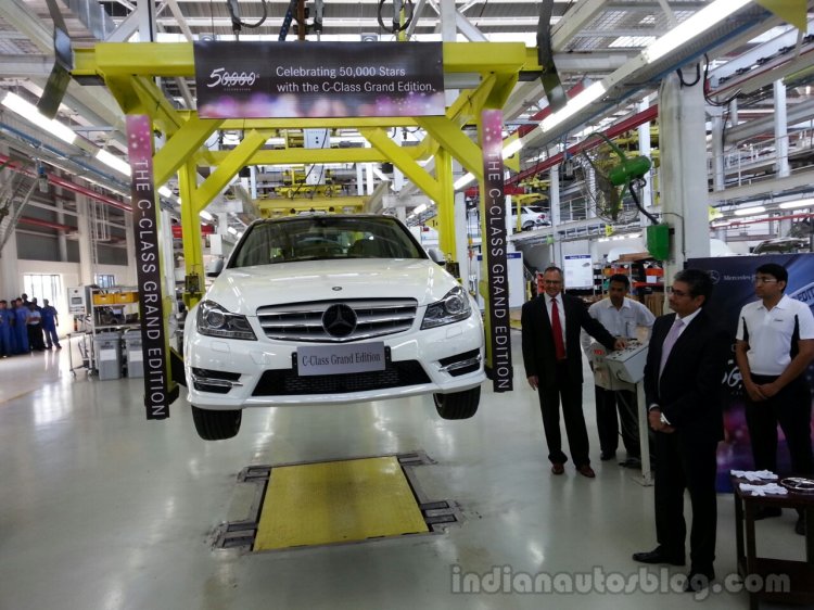 Mercedes C Class Grand Edition Live Pics