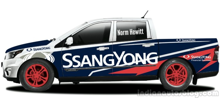 Ssangyong Actyon Racing side
