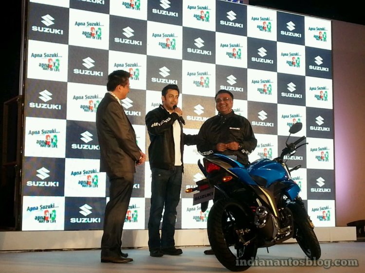 Suzuki Gixxer unveiled in India
