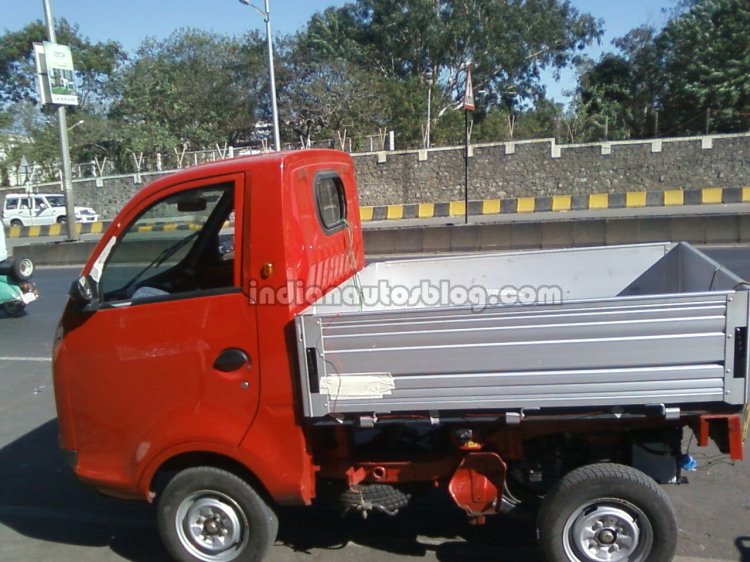 Tata Ace Zip LHD spied with new cargo bay side
