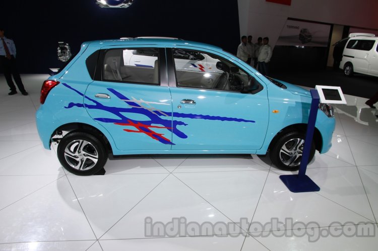 Accessorized Datsun Go at Auto Expo 2014