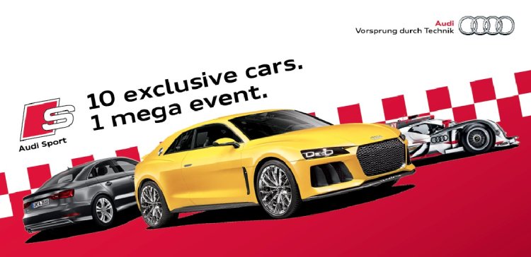 Audi Sport Quattro Concept at Auto Expo teaser
