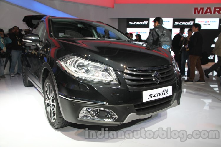 Auto Expo 2014 Maruti S Cross front profile