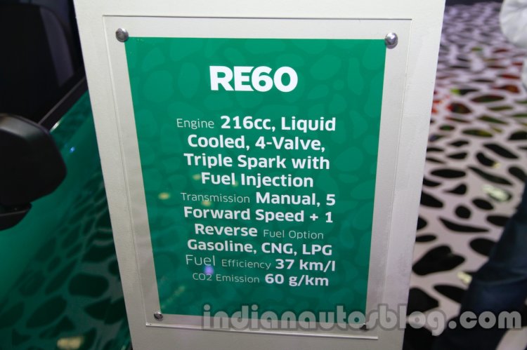 Bajaj RE60 Auto Expo 2014 specs