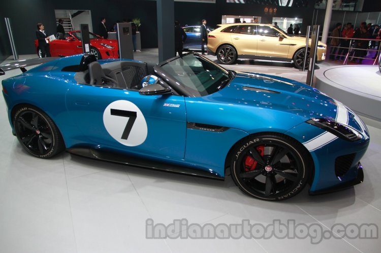 Jaguar F-Type Project 7 at Auto Expo 2014 side 4