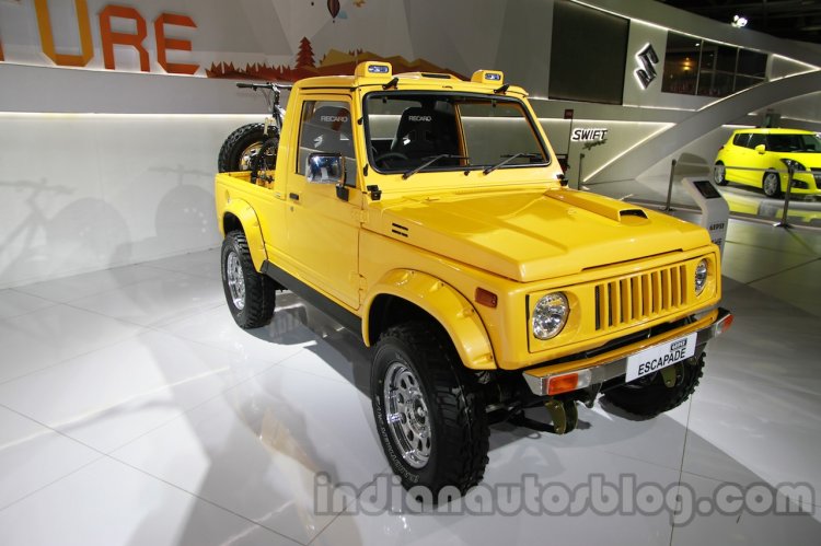 Maruti Gypsy Escapade front three quarter live