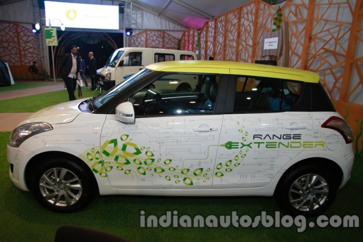 Maruti Swift Range Extender side left live