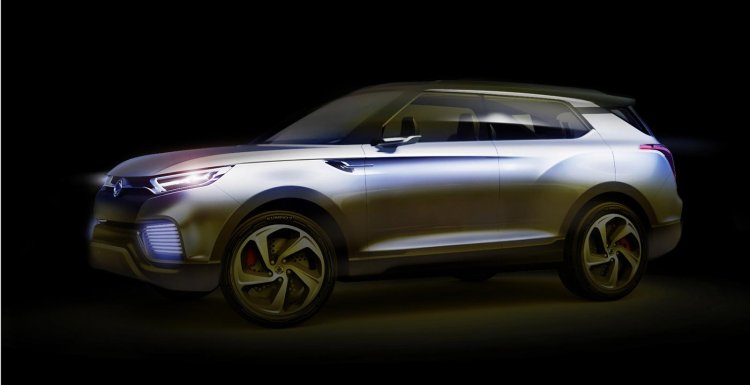 Ssangyong XLV Concept sketch