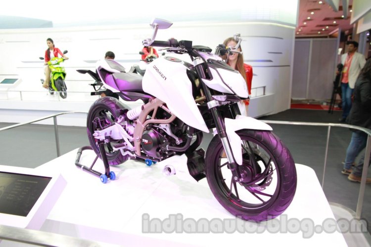 TVS Draken - X21 front three quarter live