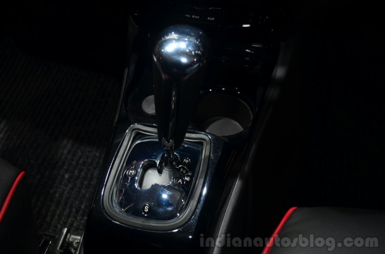 Tata Zest AMT gear stalk - Geneva Live
