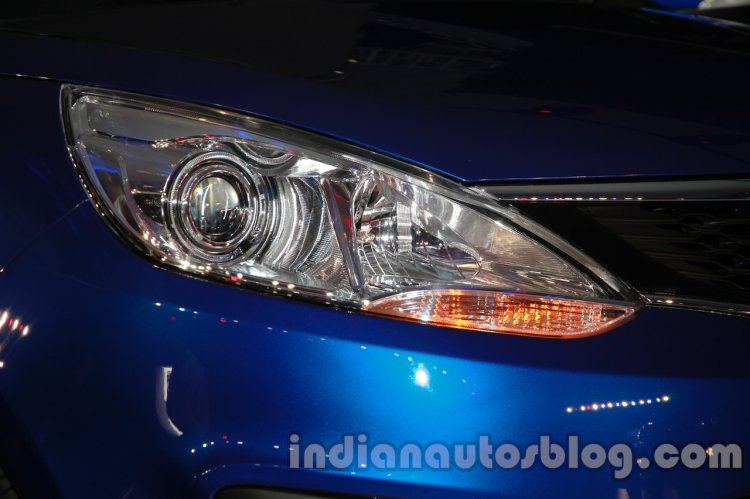 Tata Zest launch images headlight