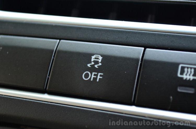 VW Vento TSI Review ESP button