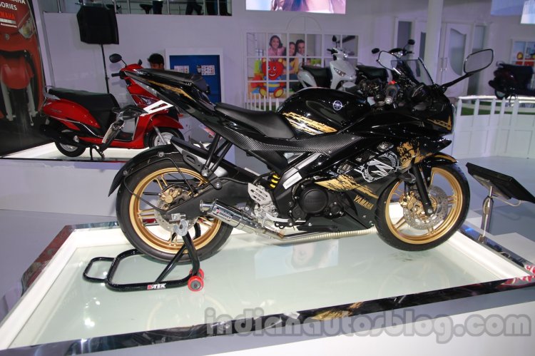 Yamaha R15 Special Edition Auto Expo side profile
