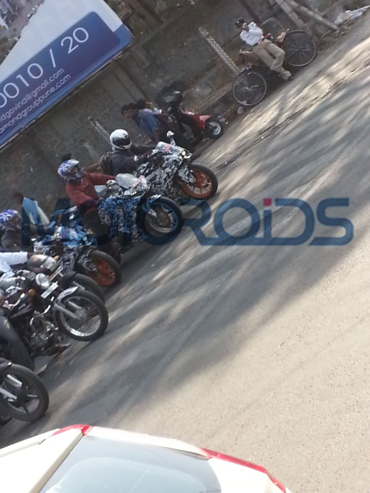 bajaj pulsar 200ss ktm rc390 KTM rc200 india spied