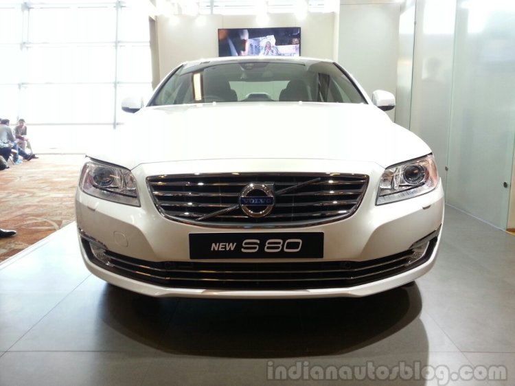 2014 Volvo S80 India launch live front