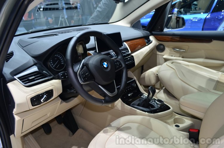 BMW 2 Series Active Tourer dashboard driver side at Geneva Motor Show