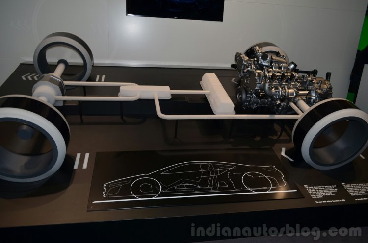Honda NSX powertrain layout full - Geneva Live