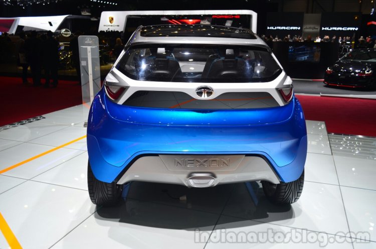 Tata Nexon Concept rear at Geneva