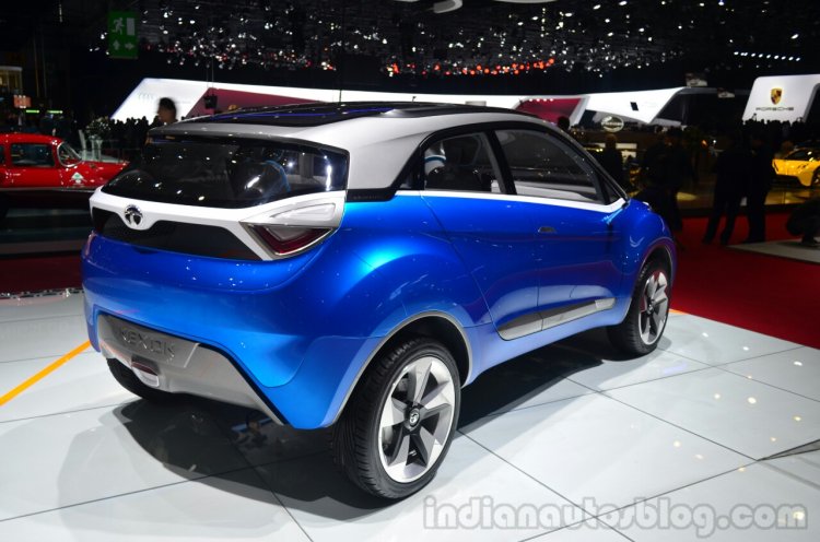 Tata Nexon Concept rear three quarters at Geneva