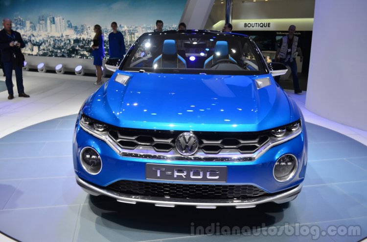 VW T-ROC Concept front at Geneva Motor Show