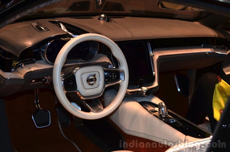 Volvo Concept Estate dashboard at Geneva Motor Show