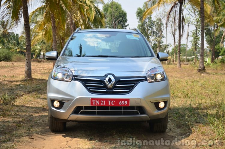 2014 Renault Koleos facelift review front