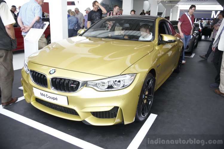 BMW M4 Coupe front three quarters at the 2014 Goodwood Festival of Speed