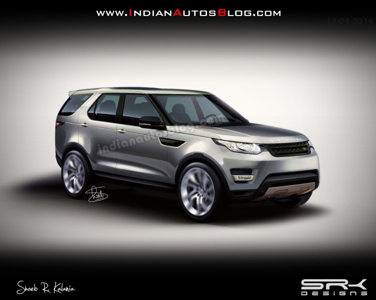 Land Rover Discovery Sport rendering production vehicle