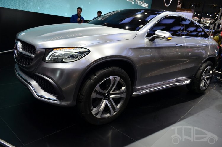 Mercedes-Benz Concept Coupe SUV at 2014 Beijing Auto Show - front three quarter