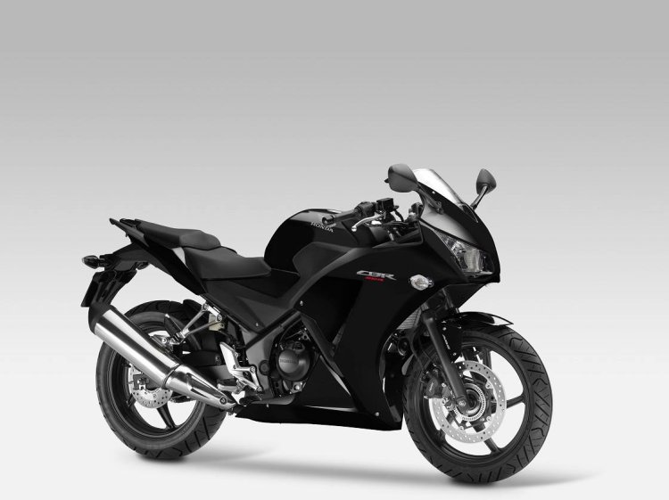 Honda CBR300R black shade press image