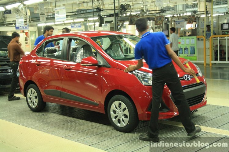 Hyundai India Chennai factory pre-delivery inspection