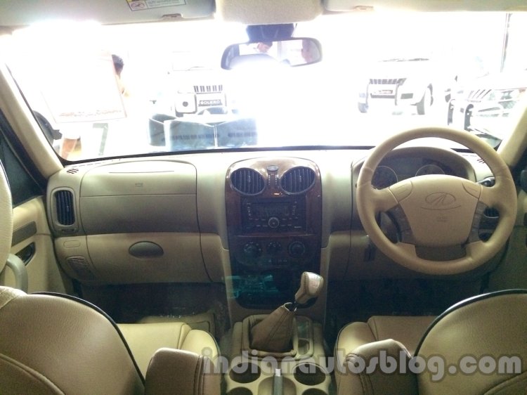 Mahindra Scorpio special edition dashboard