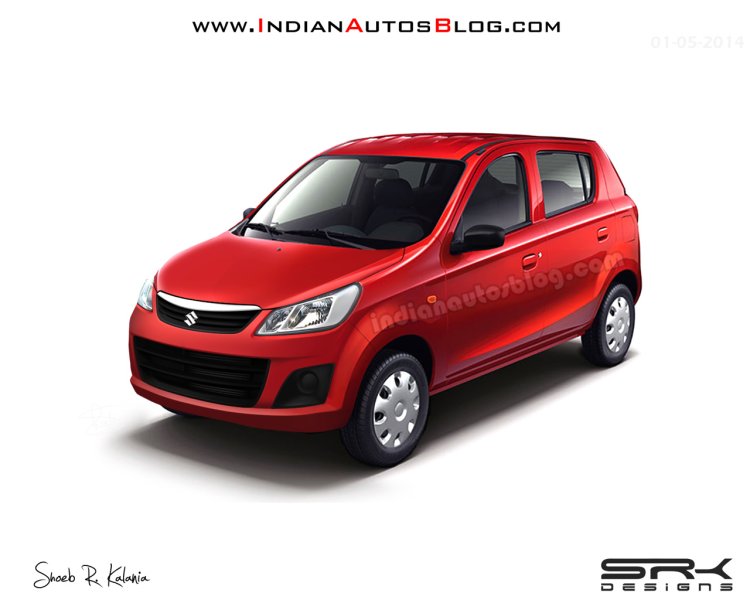 Maruti Alto 800 facelift IAB rendering revised