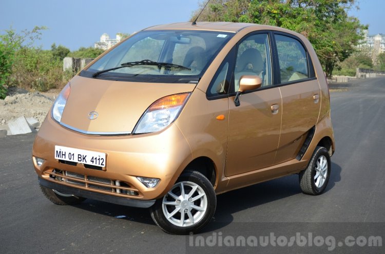 Tata Nano Twist Review front quarters